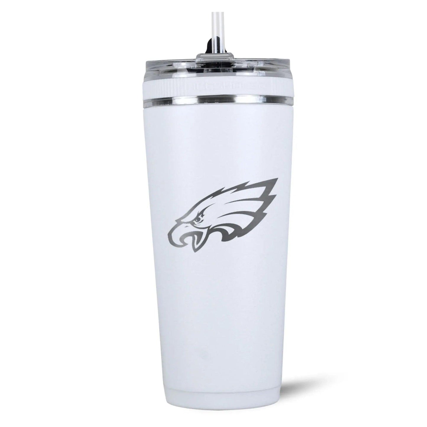 26FlexWhite-C_NFL_26ozFlexBottle_PhiladelphiaEagles_Back_Shadow - GOLF LEAGUE