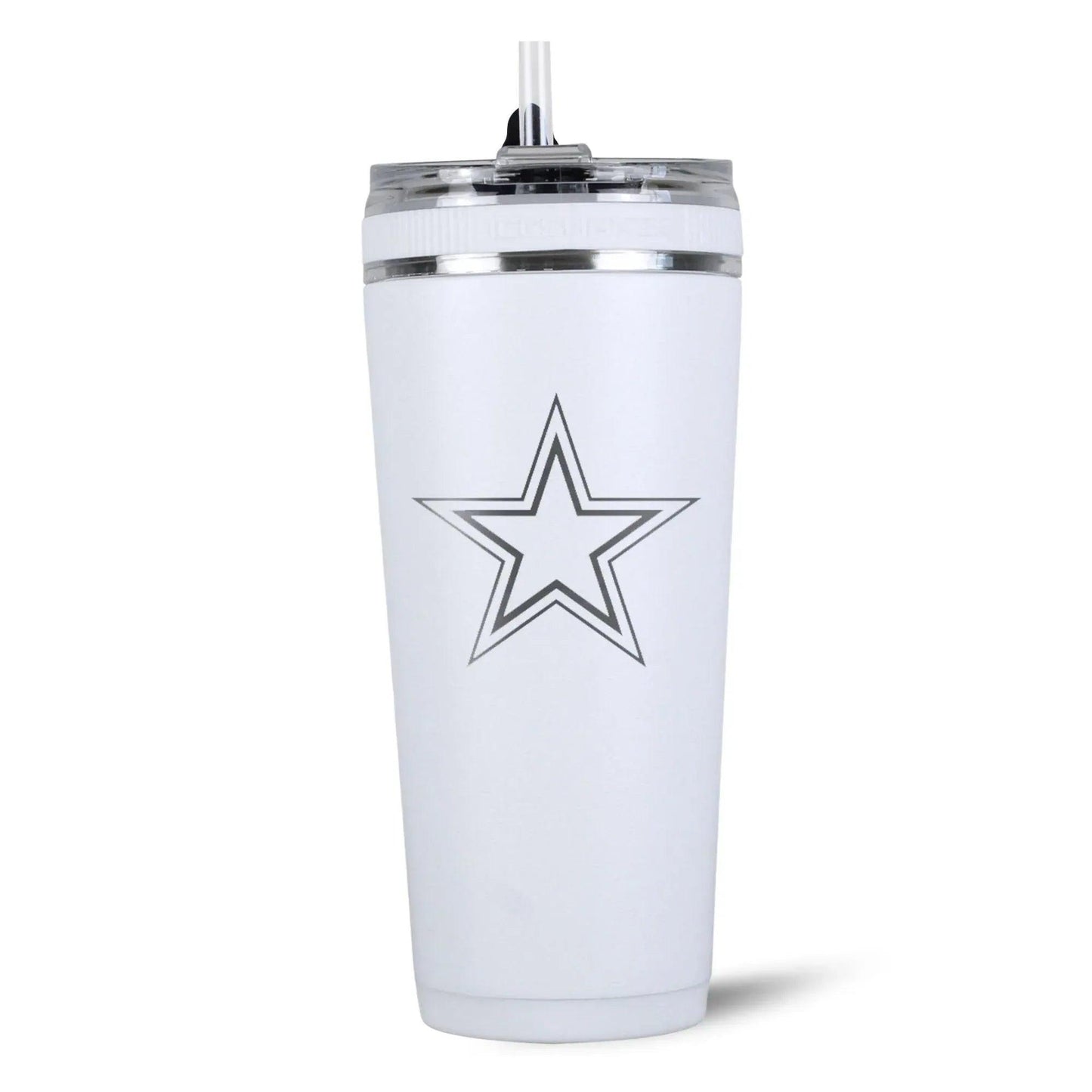 26FlexWhite-C_NFL_26ozFlexBottles_DallasCowboys_Back_Shadow - GOLF LEAGUE