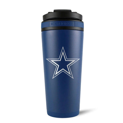26NAVY-C_NFL_DallasCowboys_26ozIceShaker_Navy_Back_shadow - GOLF LEAGUE