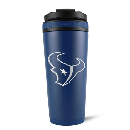 26NAVY-C_NFL_HoustonTexans_26ozIceShaker_Navy_Back_shadow - GOLF LEAGUE