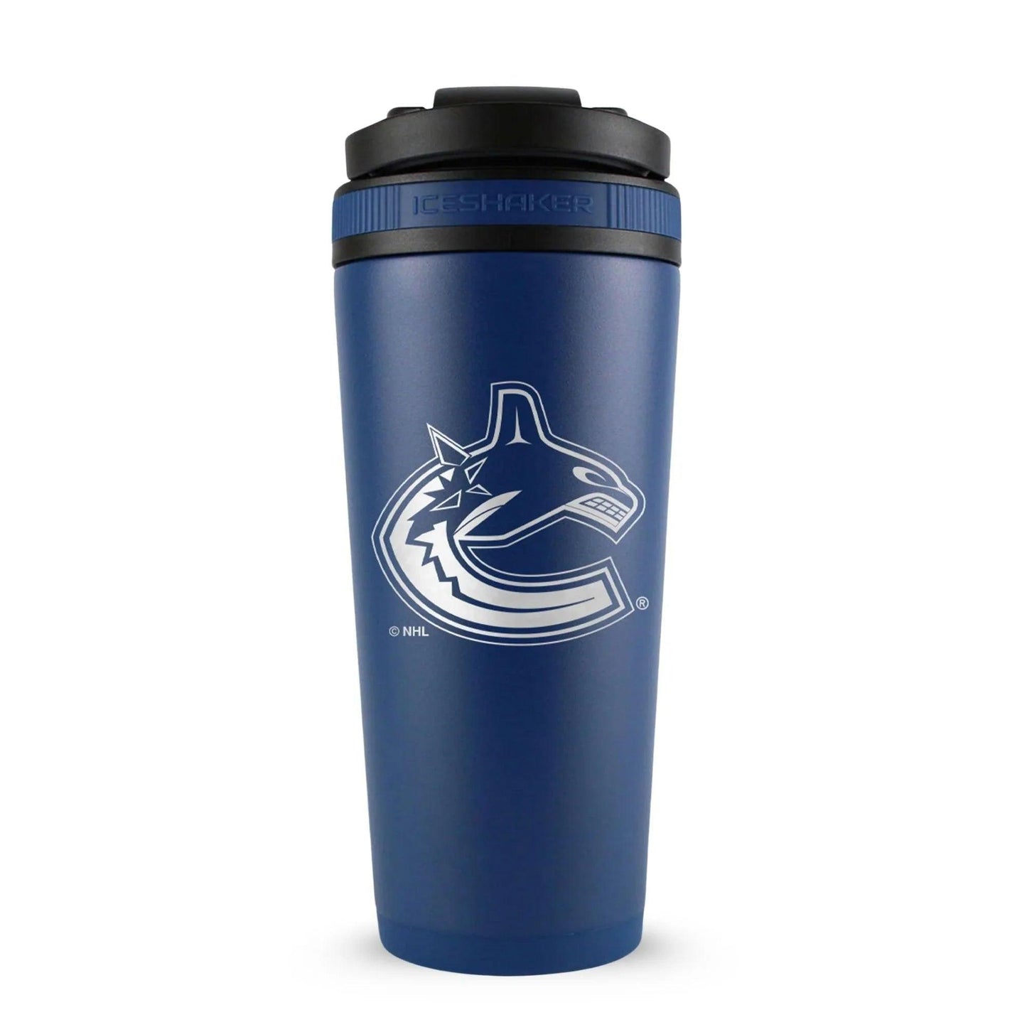 26NAVY-NHLCANUCKS-C_26OZICESHAKER_NAVY_BACK - GOLF LEAGUE