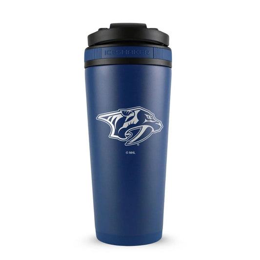 26NAVY-NHLPREDATORS-C_26OZICESHAKER_NAVY_BACK - GOLF LEAGUE