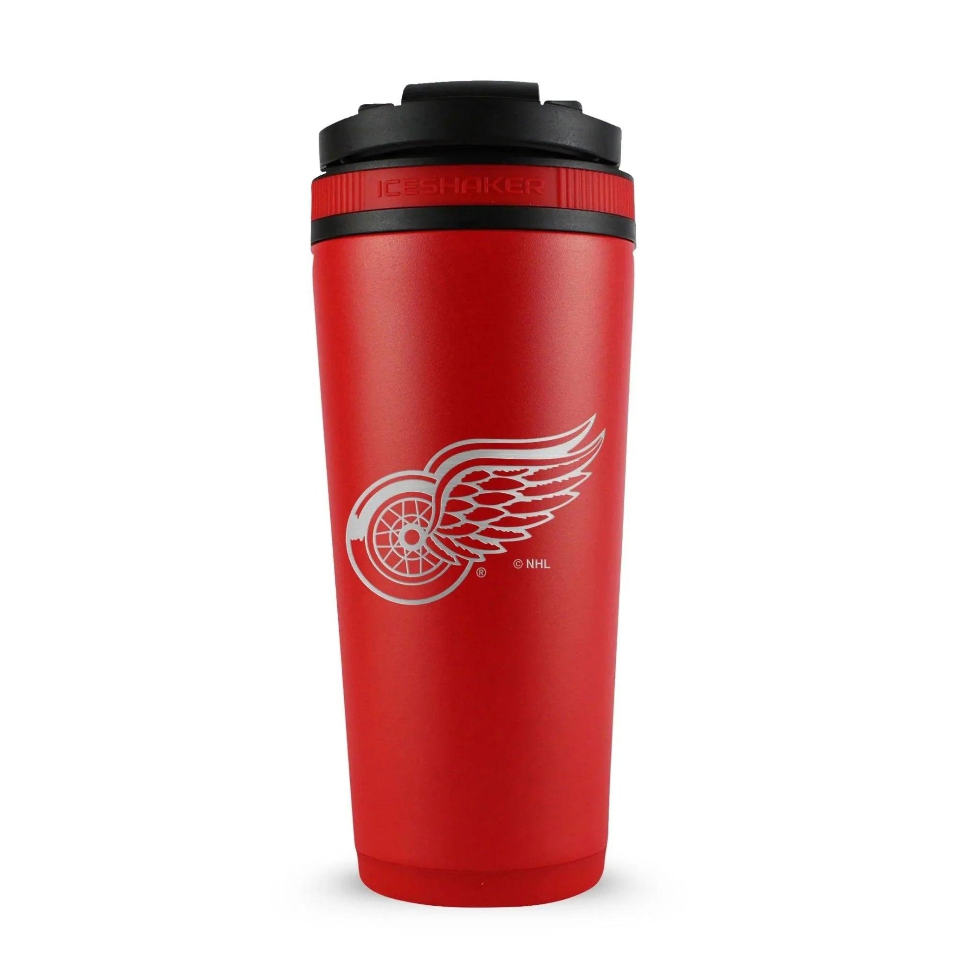 26RED-NHLREDWINGS-C_26OZICESHAKER_RED_BACK - GOLF LEAGUE
