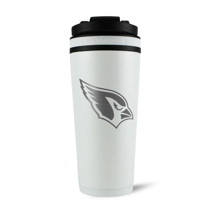 26WHITE-C_NFL_ArizonaCardinals_26ozShaker_Back_Shadow - GOLF LEAGUE