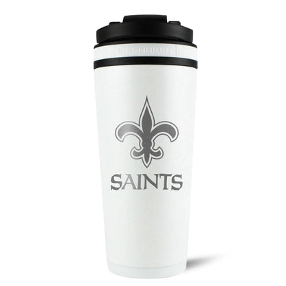 26WHITE-C_NFL_NewOrleansSaints_26ozShaker_Back_Shadow - GOLF LEAGUE