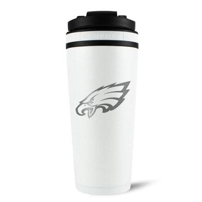 26WHITE-C_NFL_PhiladelphiaEagles_26ozShaker_Back_Shadow - GOLF LEAGUE