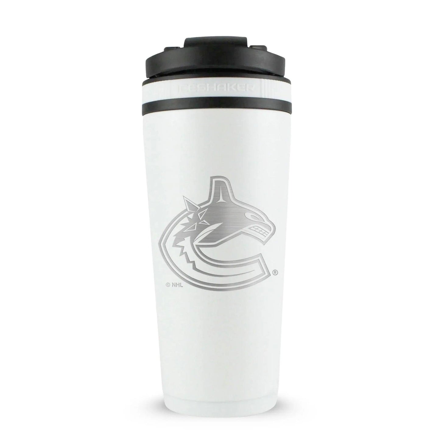 26WHITE-NHLCANUCKS-C_26OZICESHAKER_WHITE_BACK - GOLF LEAGUE