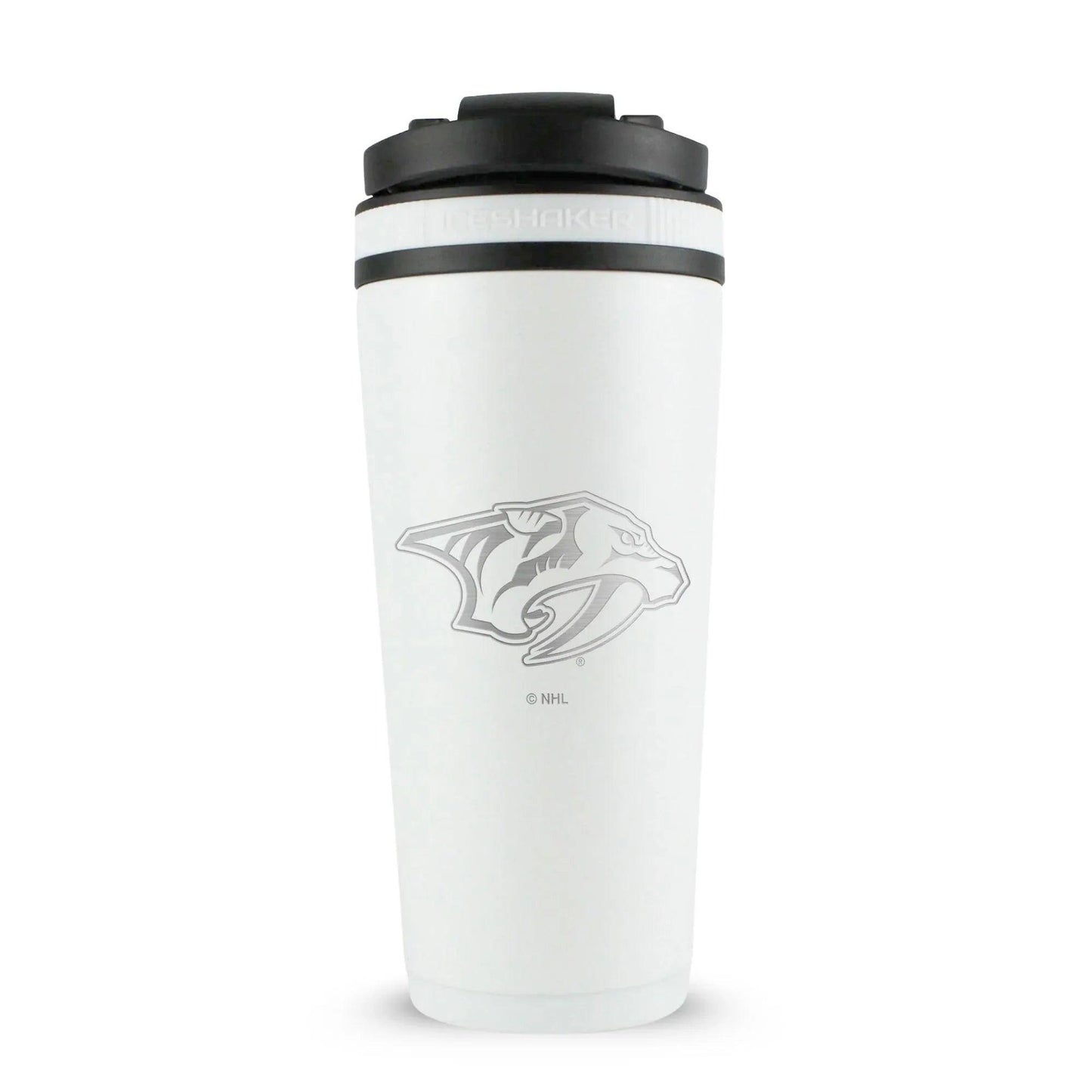 26WHITE-NHLPREDATORS-C_26OZICESHAKER_WHITE_BACK - GOLF LEAGUE