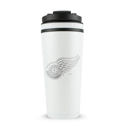 26WHITE-NHLREDWINGS-C_26OZICESHAKER_WHITE_BACK - GOLF LEAGUE