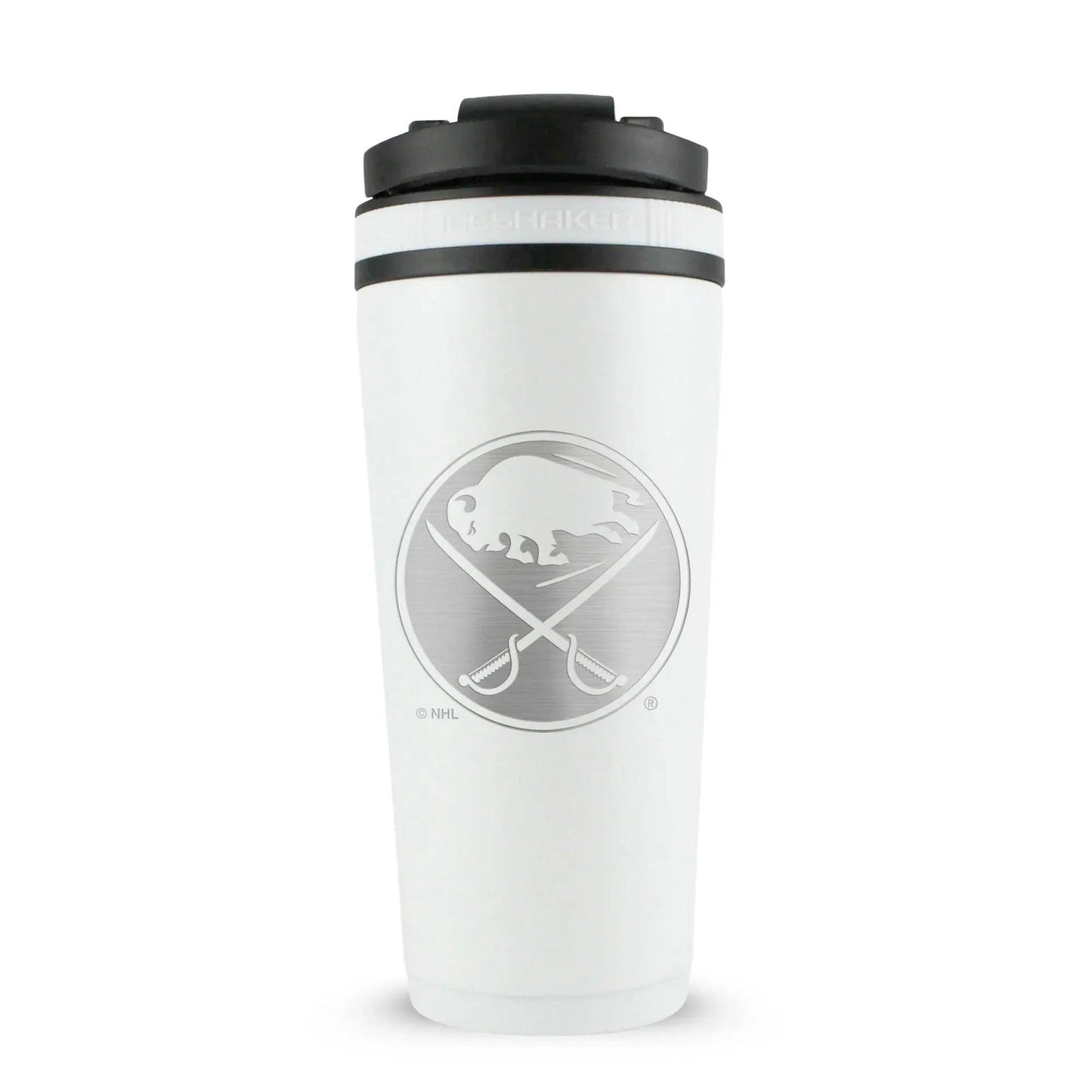 26WHITE-NHLSABRES-C_26OZICESHAKER_WHITE_BACK - GOLF LEAGUE