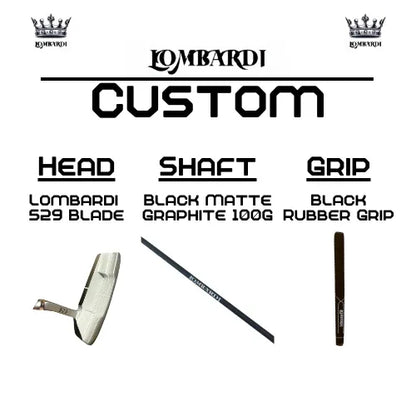 Lombardi Golf Custom 529 Blade Golf Putter - GOLF LEAGUE
