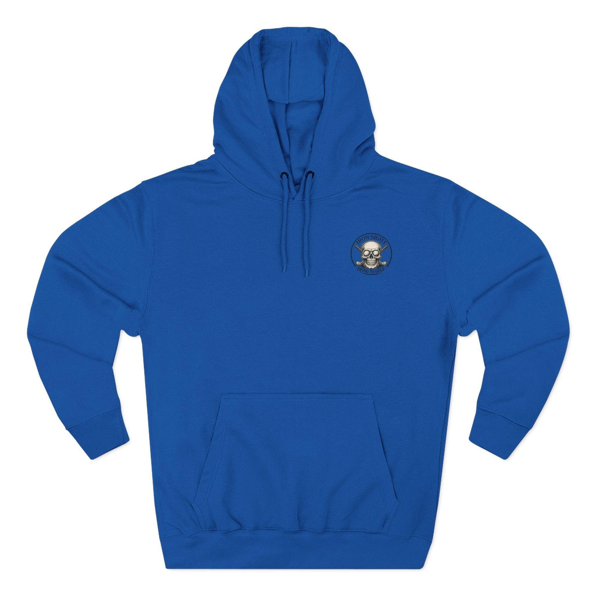Fear Nothing Hoodie — "As I Walk Through the Valley of the Shadow of Death" Graphic Fleece Hoodie