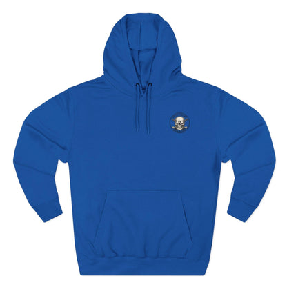 Fear Nothing Hoodie — "As I Walk Through the Valley of the Shadow of Death" Graphic Fleece Hoodie