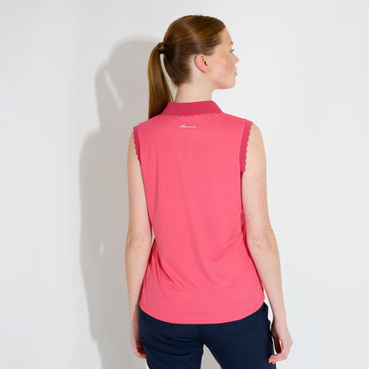 Lds Victoria Drycool Sleeveless Polo