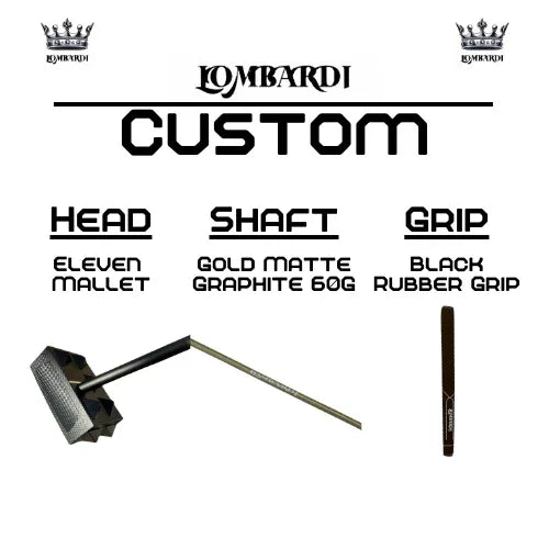 Lombardi Golf Custom Eleven Mallet Golf Putter - GOLF LEAGUE