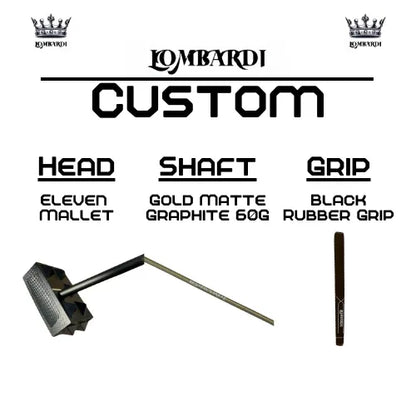 Lombardi Golf Custom Eleven Mallet Golf Putter - GOLF LEAGUE