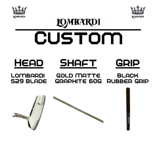 Lombardi Golf Custom 529 Blade Golf Putter - GOLF LEAGUE