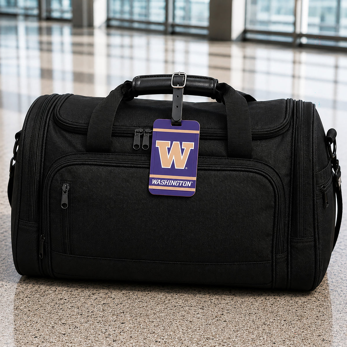 Washington Huskies Golf Bag Tag