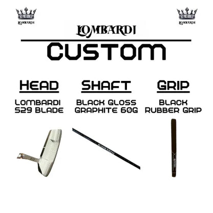 Lombardi Golf Custom 529 Blade Golf Putter - GOLF LEAGUE