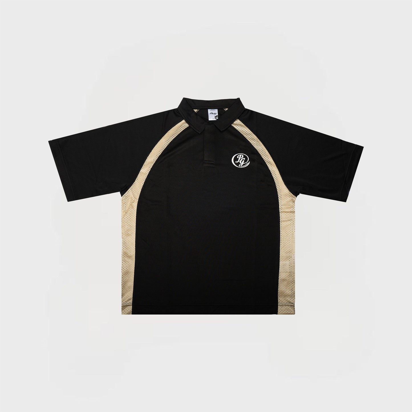 JERSEY POLO | BLACK/GOLD