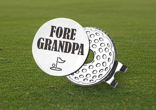 Grandpa Golf Ball Marker