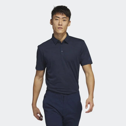Adidas Textured Jacqaurd Polo Golf Shirt