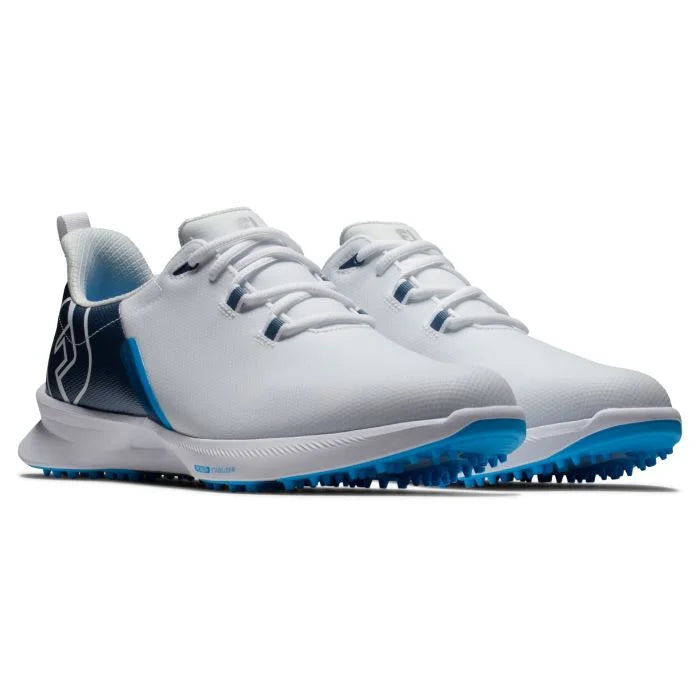 FootJoy Fuel Sport Golf Shoes - White/Blue 55454