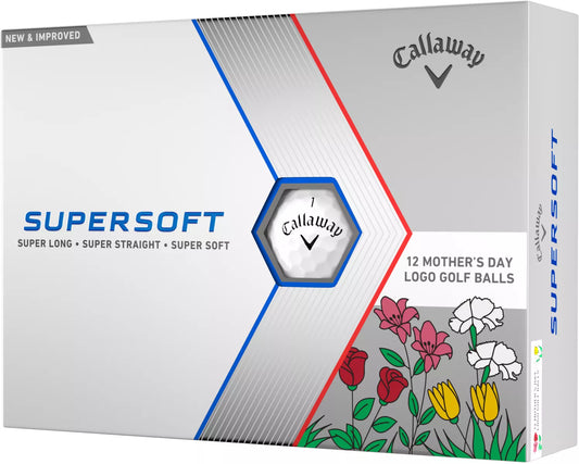 Callaway 2024 Supersoft Mother's Day Golf Balls