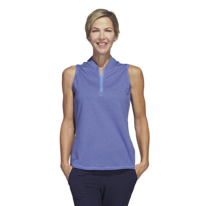 Adidas Two-tone Sleeveless Women's Polo Shirt