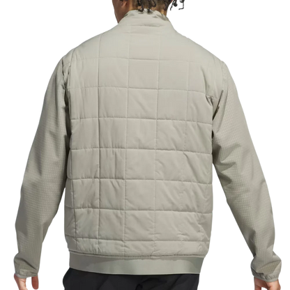 Adidas Ultimate365 Quilted DWR Half Zip Pullover