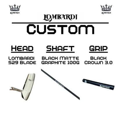 Lombardi Golf Custom 529 Blade Golf Putter - GOLF LEAGUE