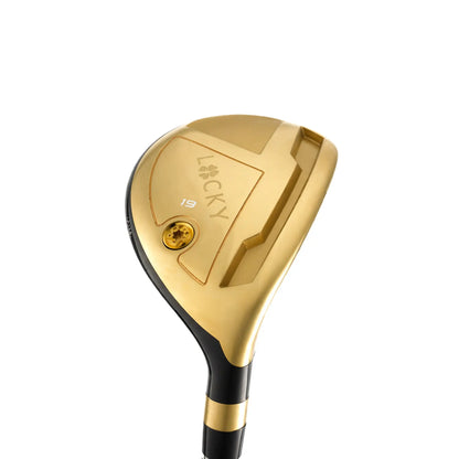 Lucky Golf Striker - Gold Hybrid Golf Club - 19° Loft
