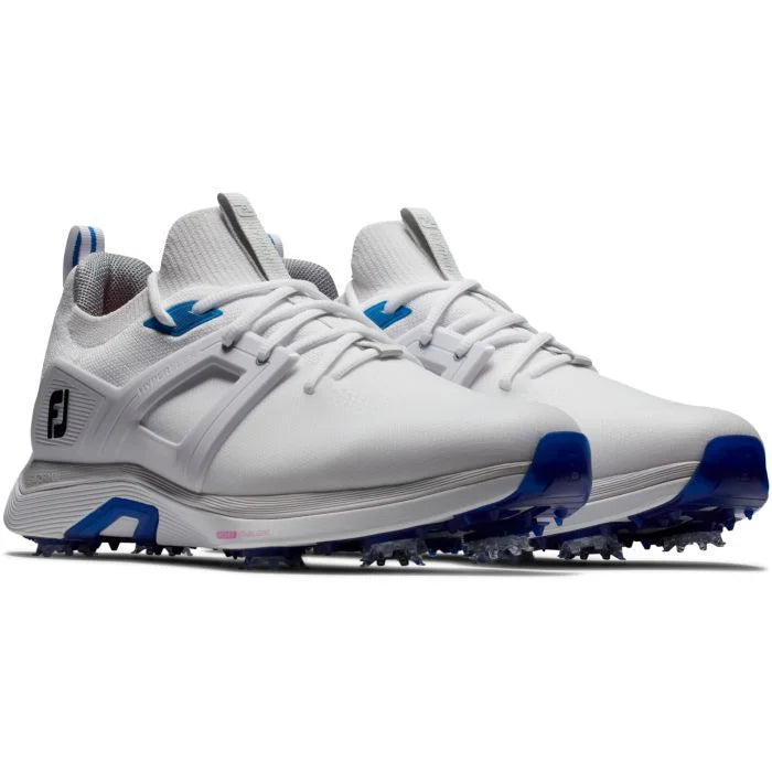 FootJoy HyperFlex Golf Shoes - White/Blue 51118