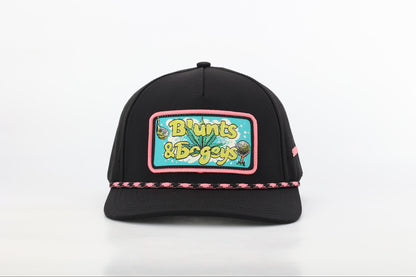 Electric Lettuce Black Rope Patch Golf Hat