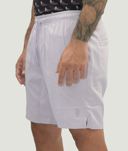 Slice & Chill Casual Sports Shorts Lilac