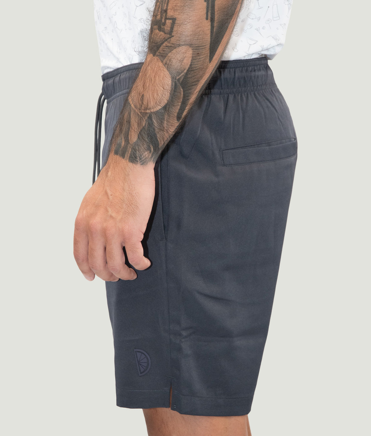 Slice & Chill Casual Sports Shorts Graphite Gray