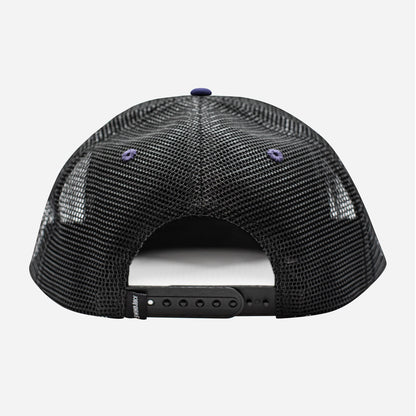 Golf 'Til Death Unisex Trucker Hat Heather Charcoal O/S - Final Sale