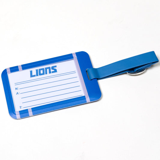 Detroit Lions Golf Bag Tag