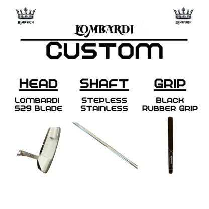 Lombardi Golf Custom 529 Blade Golf Putter - GOLF LEAGUE
