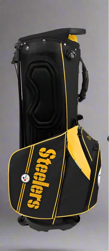 WinCraft - Pittsburgh Steelers Caddie Golf Bag - Limited Supply