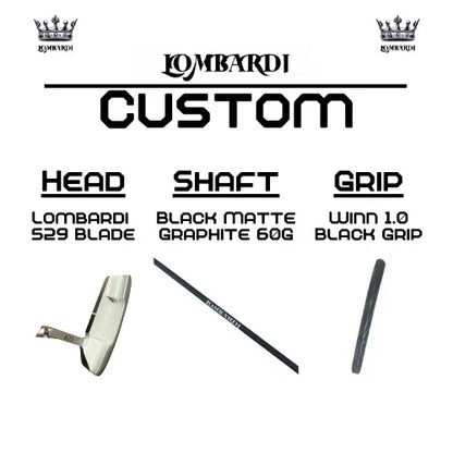 Lombardi Golf Custom 529 Blade Golf Putter - GOLF LEAGUE