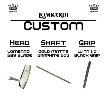 Lombardi Golf Custom 529 Blade Golf Putter - GOLF LEAGUE