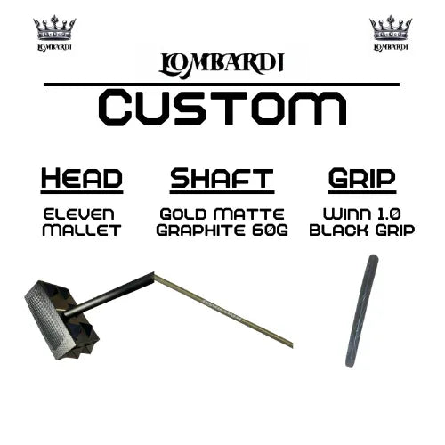 Lombardi Golf Custom Eleven Mallet Golf Putter - GOLF LEAGUE
