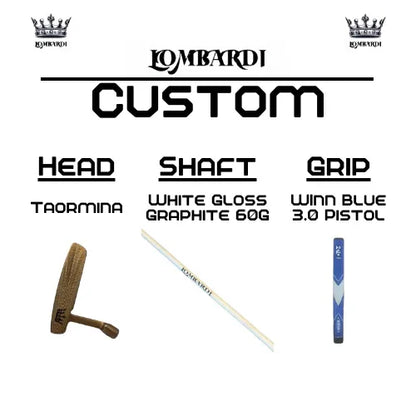 Lombardi Golf Custom Rose Gold Taormina Blade Golf Putter - GOLF LEAGUE