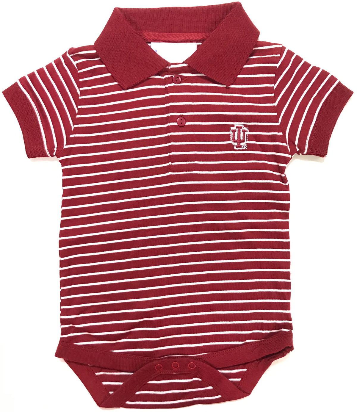 Indiana Jersey Stripe Golf Baby Boy Onesie