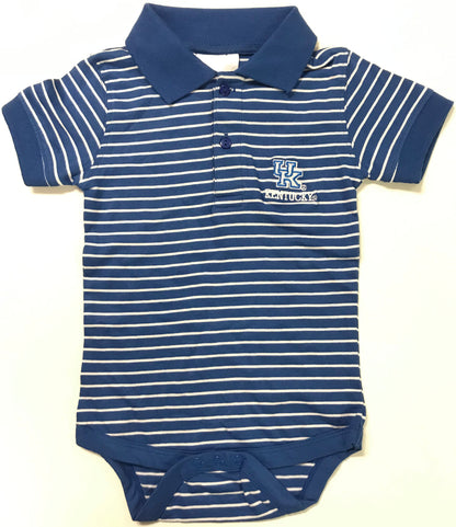 Kentucky Jersey Stripe Golf Baby Boy Onesie