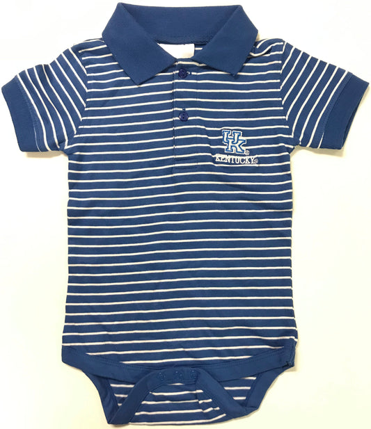 Kentucky Jersey Stripe Golf Baby Boy Onesie
