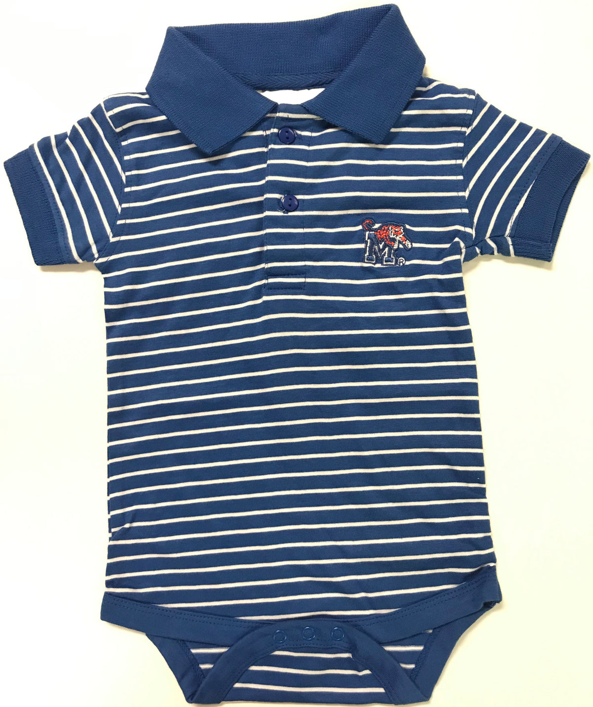 Memphis Jersey Stripe Golf Baby Boy Onesie