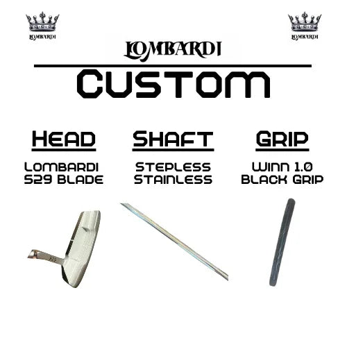 Lombardi Golf Custom 529 Blade Golf Putter - GOLF LEAGUE