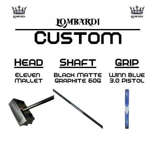 Lombardi Golf Custom Eleven Mallet Golf Putter - GOLF LEAGUE